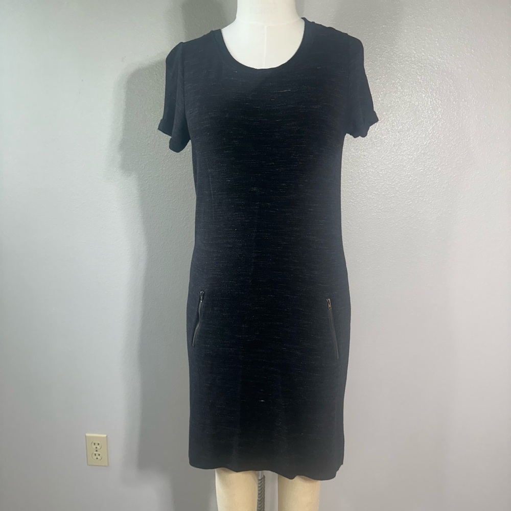 Dalia Shirt Dress Size S Women's Black Casual Summer Soft Comfy Stretch
